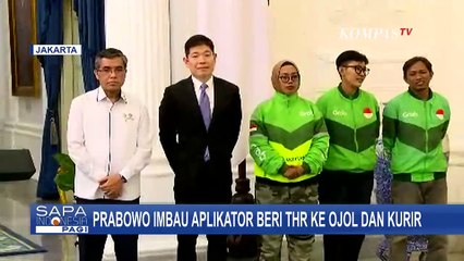 Presiden Prabowo Imbau Bonus Hari Raya bagi Pengemudi dan Kurir Online