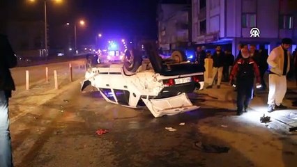 Sinop Samsun yolunda kaza