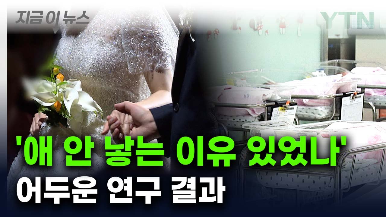 '결혼과 출산은 공포?'...청년층 인식 보니 [지금이뉴스] / YTN