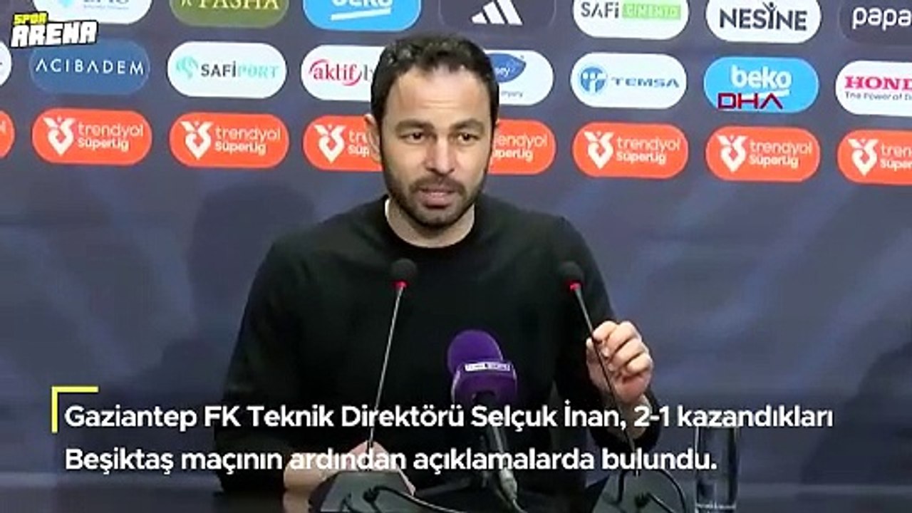 Selçuk İnan: 'Oyun planının tuttuğunu düşünüyorum!'