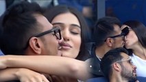 Fact Check : Yuzvendra Chahal Kisses RJ Mahvash During Champion Trophy Final. AI Generated Video