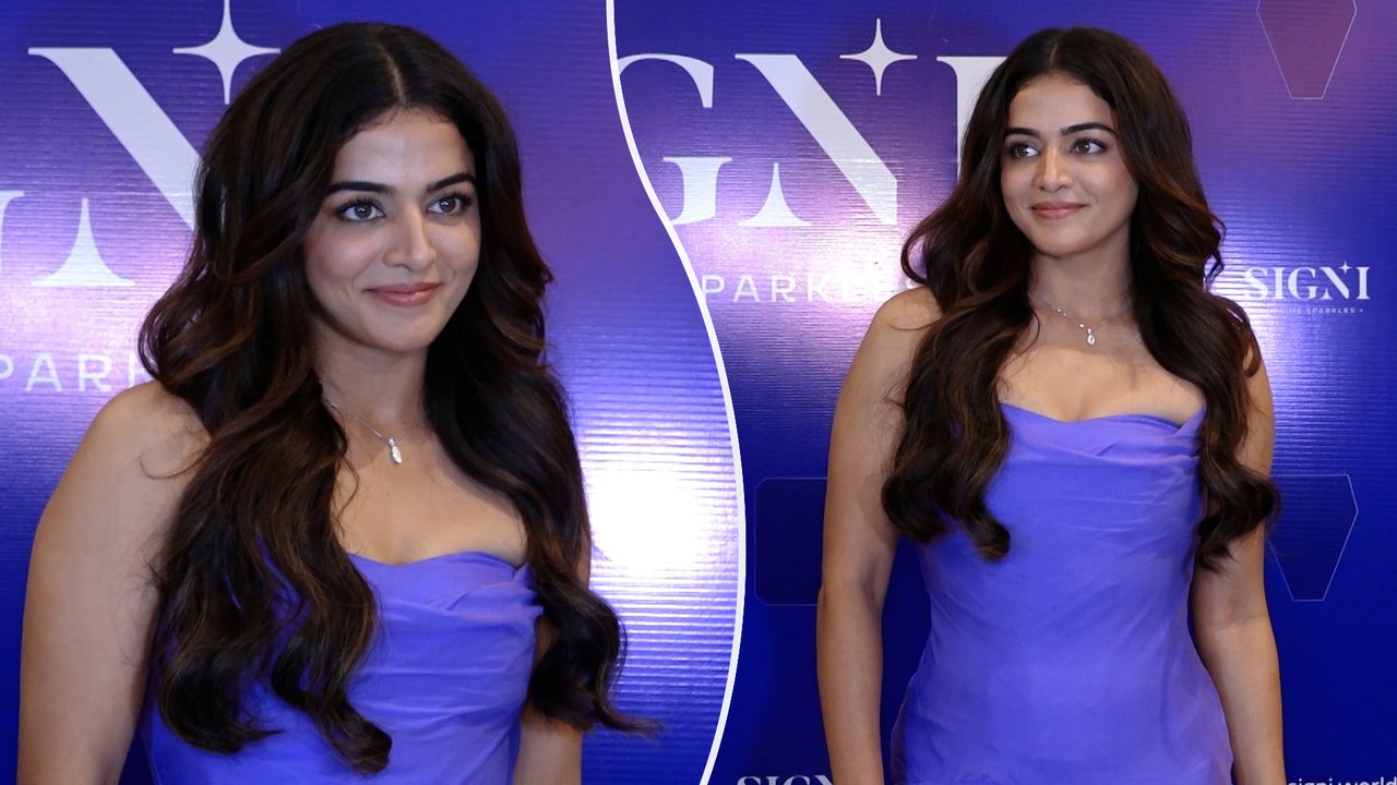 B-Town's Blue-Eyed Girl Wamiqa Gabbi's Lively-Lavender Look For A Jewellery Line Launch Event