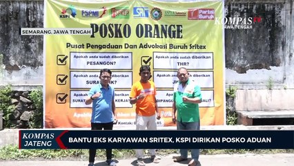 Bantu Eks Karyawan Sritex, KSPI Dirikan Posko Aduan