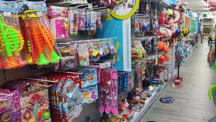 Gela, sequestrati in un negozio 1.500 prodotti non a norma