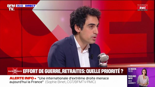 Pour pouvoir financer l'effort de guerre, il faut travailler plus , pointe Amir Reza-Tofighi, président de la CPME