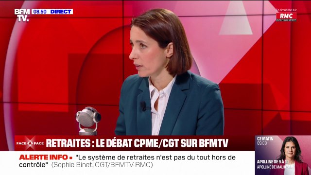 Nous avons à lutter contre l'extrême droite au plan mondial et au plan national , assure Sophie Binet (CGT)