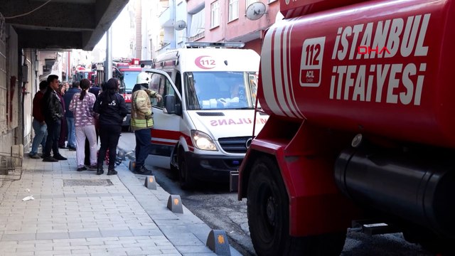 Bağcılar'da 4 katlı binada yangın: 1 ölü