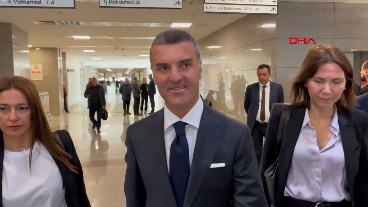 Emir Sarıgül ifade vermek için İstanbul Adalet Sarayı'nda