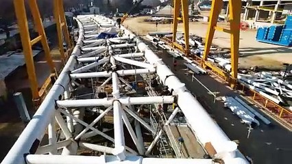 Dünyanın en ağır çatısı Ankara'da yükseliyor