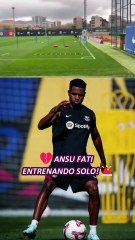 💔 ¡ANSU FATI ENTRENANDO SOLO! 🚨  ¿VOLVERÁ A SU MEJOR NIVEL?