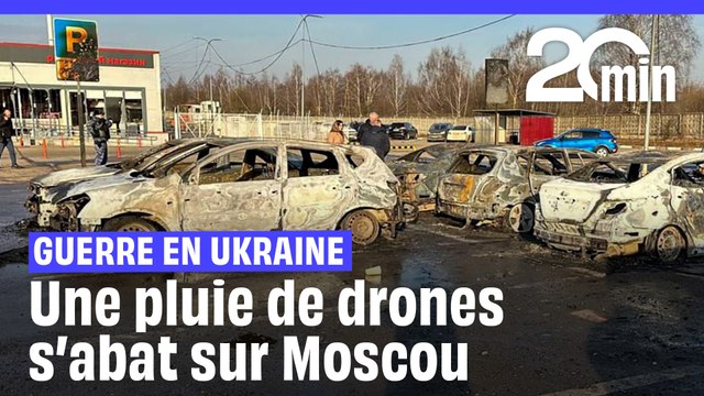 Guerre en Ukraine : Kiev lance une attaque de drones « massive » sur Moscou