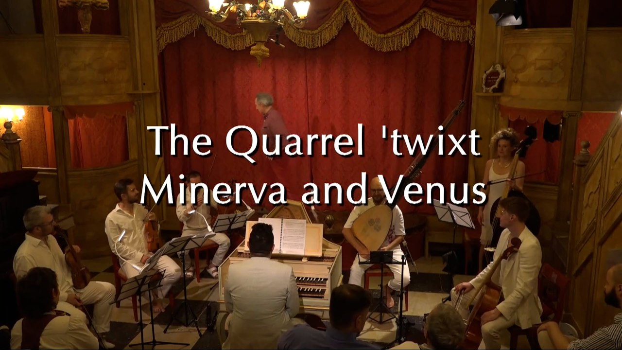 Quarrel 'twixt Minerva & Venus