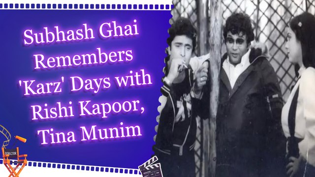 Subhash Ghai posts old picture with late Rishi Kapoor, Tina Munim from ‘Karz’ shoot