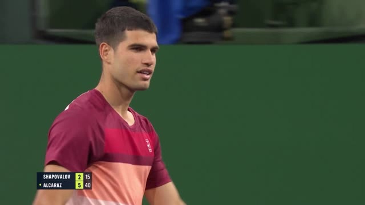 Indian Wells - Alcaraz tranquillement qualifié pour les huitièmes