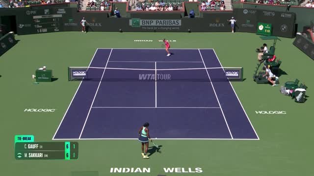 Indian Wells - Gauff se qualifie pour les huitièmes