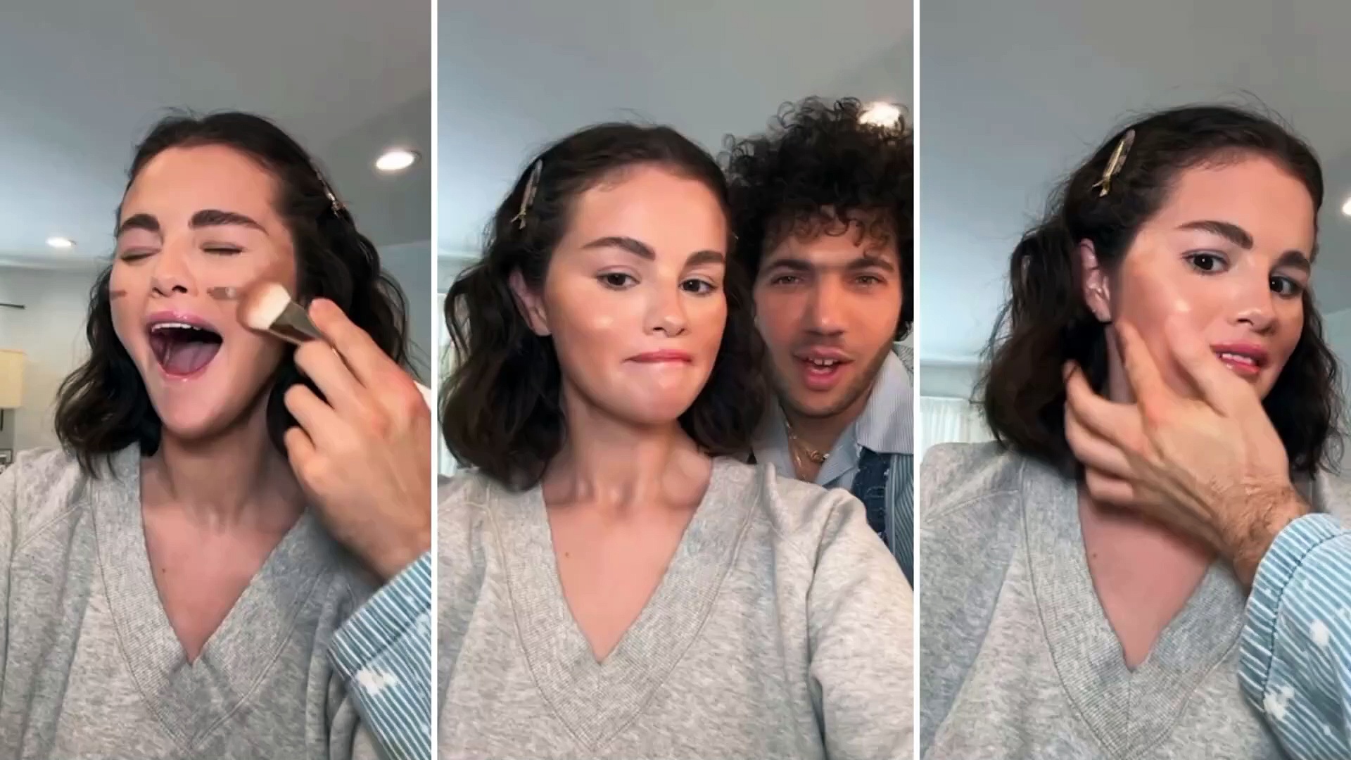 Video Perché Selena Gomez non può contare sul fidanzato Benny Blanco per truccarsi