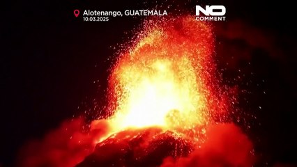 Guatemala'da Ateş Volkanı'nın patlaması sonrası binlerce kişi tahliye edildi