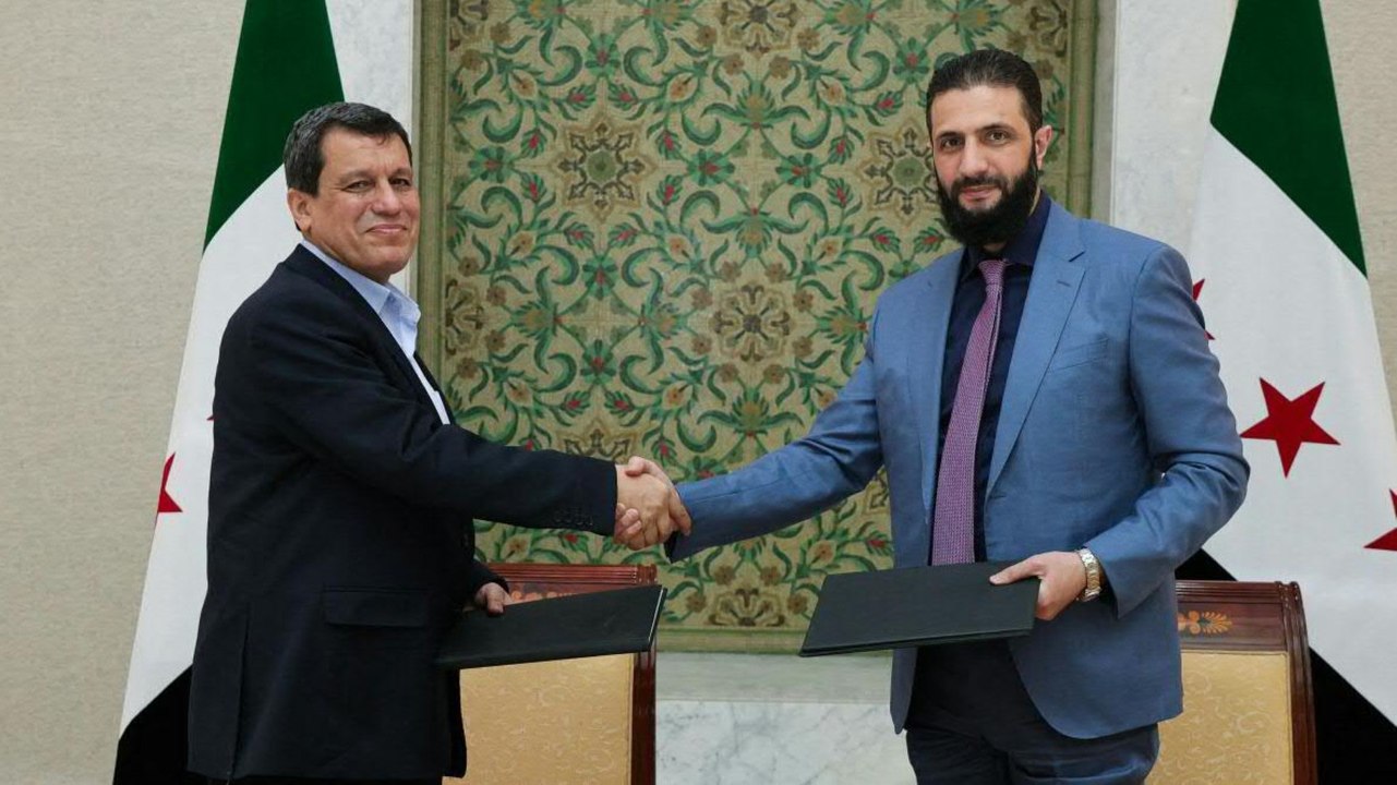 Syrien: Historisches Abkommen zwischen Kurden und Zentralregierung