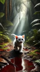 **"Tiny Hero: When a Baby Cat Rescued a Baby Tiger