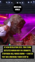 Toni Storm & Mariah May stole the show at AEW Revolution 2025.