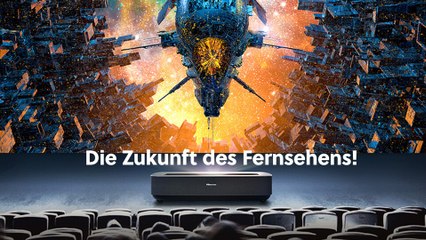 Die Zukunft des Fernsehens: Neue 4K-TV-Alternative mit bis zu 150 Zoll!