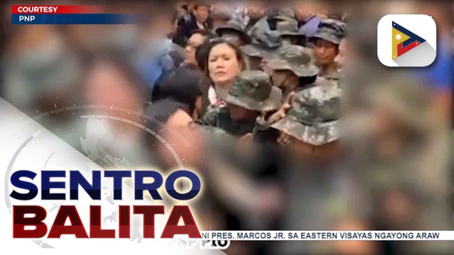 Pulis na nagkabukol matapos mapukpok ng cellphone ng common-law wife ni dating Pres. Duterte, hindi na magsasampa ng reklamo ayon sa PNP