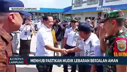 Menhub Pastikan Mudik Lebaran Berjalan Aman