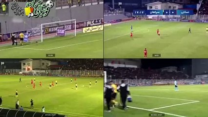 خلاصه بازی نساجی و سپاهان