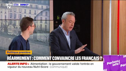 ÉDITO - Réarmement: "Il va falloir tenir un discours de vérité"