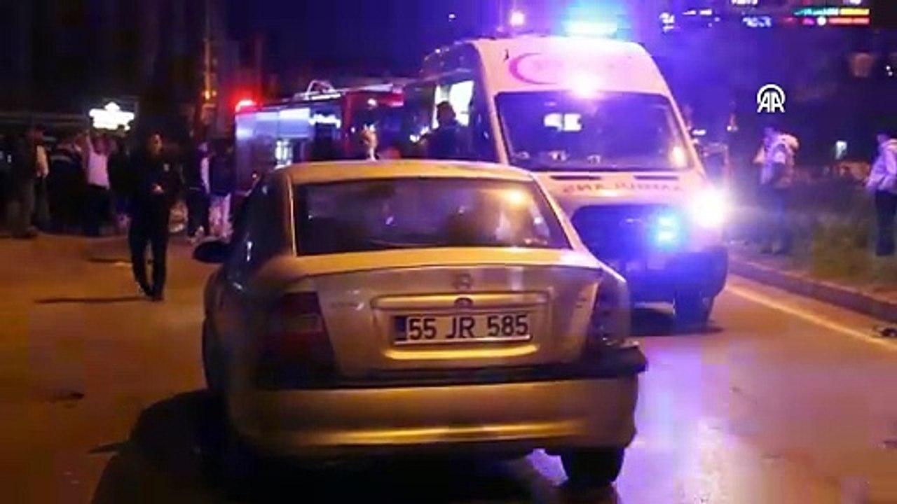 Sinop Samsun yolu trafik kazası