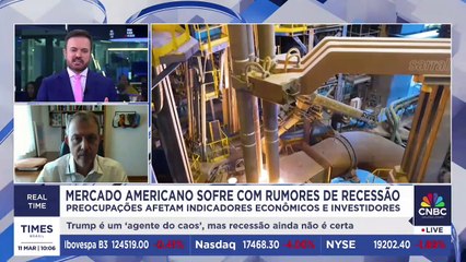 Incertezas no mercado americano e risco de recessão afetam o Brasil; professor da FGV detalha