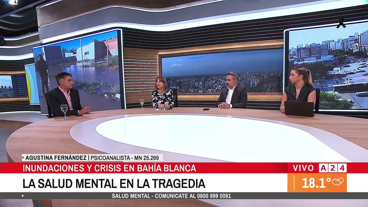 🔴INUNDACIONES EN BAHÍA BLANCA: LA IMPORTANCIA DE LA SALUD MENTAL TRAS DESASTRES NATURALES