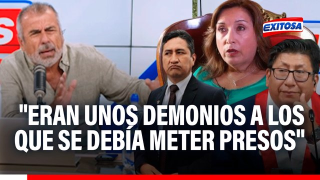 Nicolás Lúcar sobre Dina Boluarte, Vladimir y Waldemar Cerrón: Eran unos demonios a los que se debía meter presos