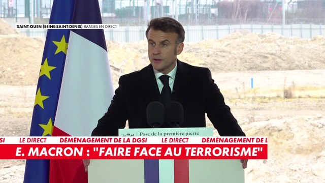 Emmanuel Macron : «A l’heure où ce qu’on croyait acquis s’éloigne, il nous faut défendre ces valeurs indéfectibles de notre république»