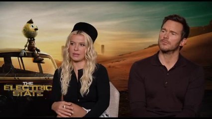 The Electric State, Chris Pratt: i robot? Pericolo è chi li controlla