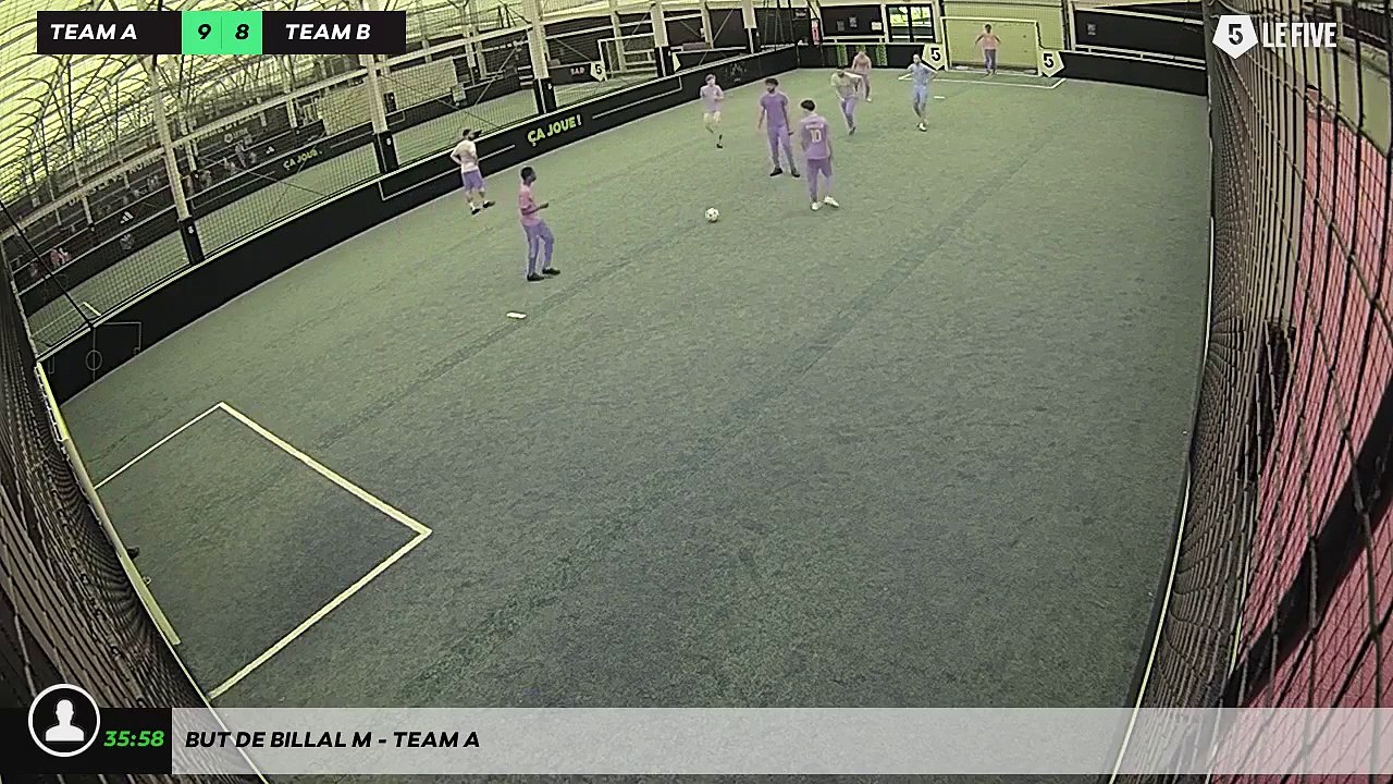 But de Billal M - Team A