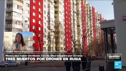 Informe desde Kiev: Moscú asegura hacer derribado más de 330 drones ucranianos