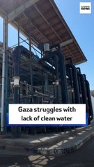 Gaza struggles with lack of clean water