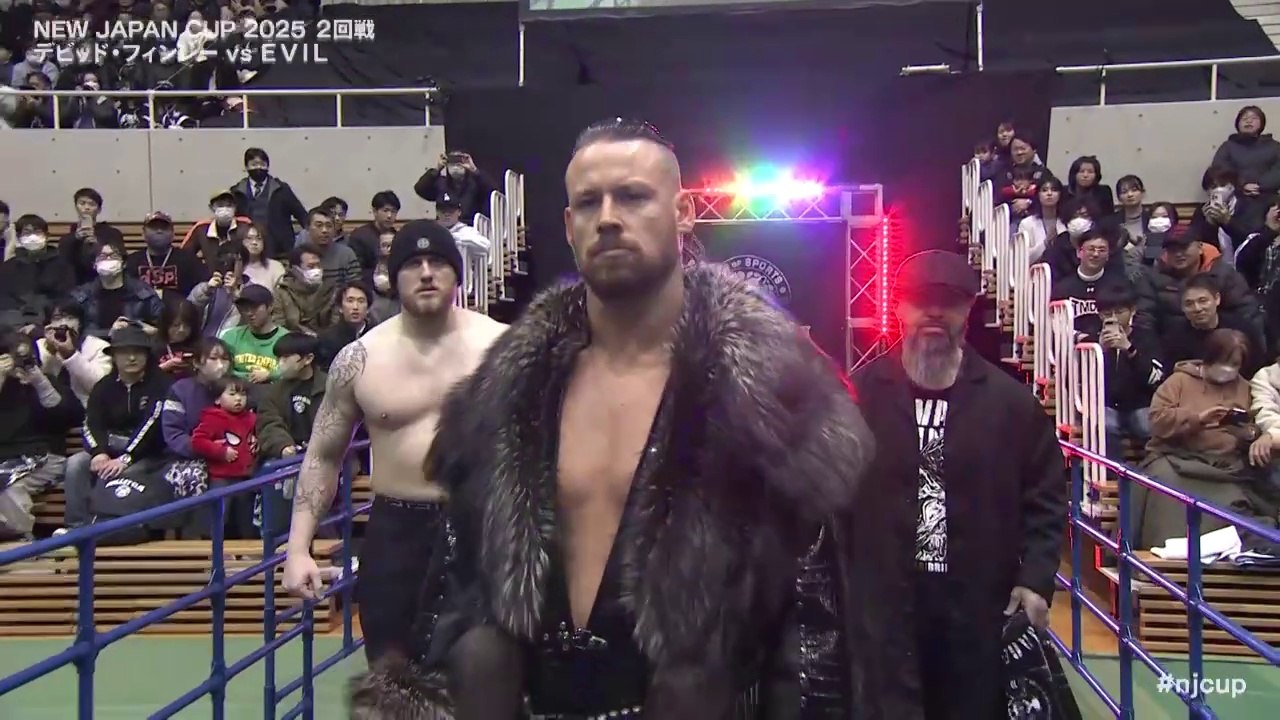David Finlay vs EVIL - NEW JAPAN CUP 2025 2nd Round: NEW JAPAN CUP 2025 Night 3 (3/11/2025)
