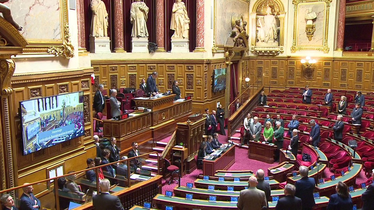 L’hommage du Sénat aux victimes du terrorisme