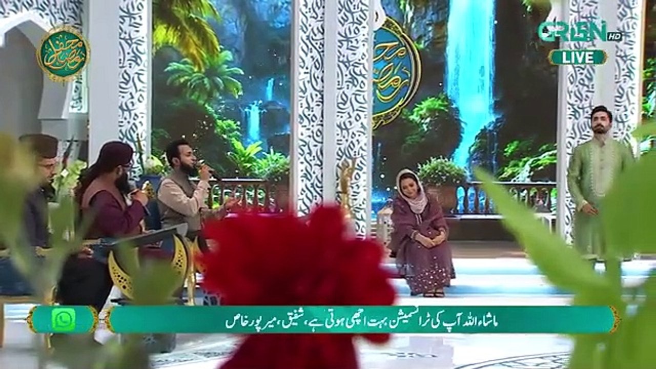 Wo Mera Nabi Hai 'Naat' Muhammad Asad Ayub - Mehfil e Ramzan Day 09 - Danish Taimoor - Green TV