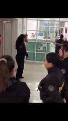 ¡Así fue la llegada de Aleska Génesis a la cárcel Santa Marta!