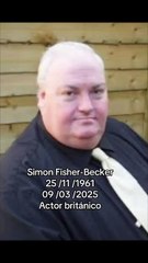 Falleció el actor británico Simon Fisher-Becker de la saga de 'Harry Potter'