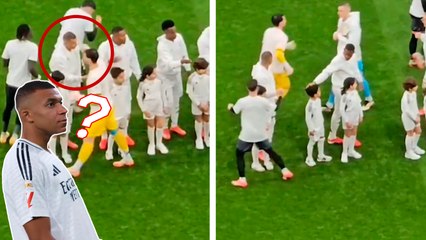 Real Madrid: Se viraliza momento cuando el portero del Rayo Vallecano da una "cachetada" a Mbappé