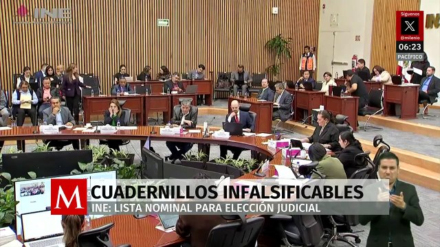 Comisiones del INE aprueban cuadernillos infalsificables para la Lista Nominal de Electores