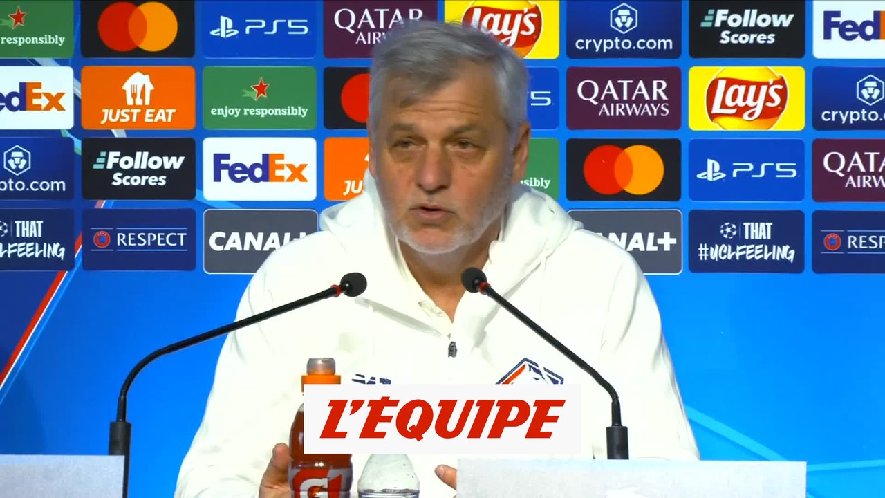 Genesio : « Il ne faut pas qu'il y ait une pression négative » - Foot - C1 - Lille