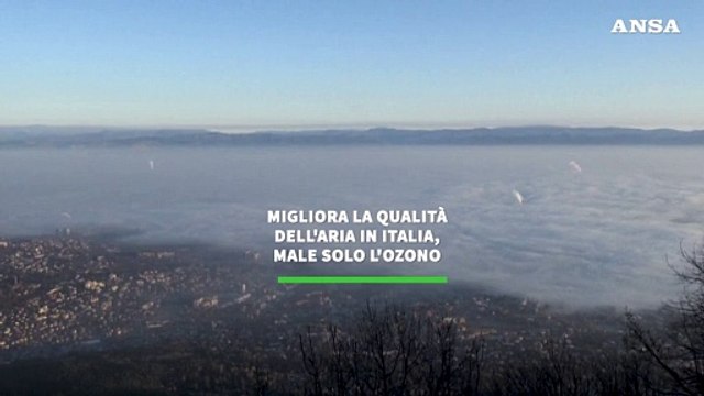 Migliora la qualita' dell'aria in Italia, male solo l'ozono