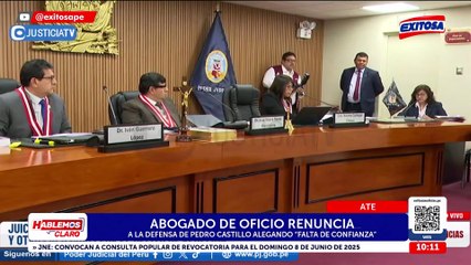 Pedro Castillo: Abogado de oficio renuncia a defensa del expresidente por haberse "resquebrajado la confianza"