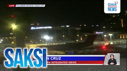 Pag-aresto kay Duterte: FPRRD, isinakay sa private plane patungo sa the Netherlands | Saksi