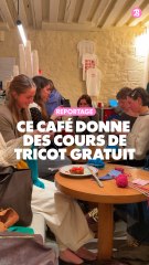 Reportage : Ce café donne des cours de tricot gratuit